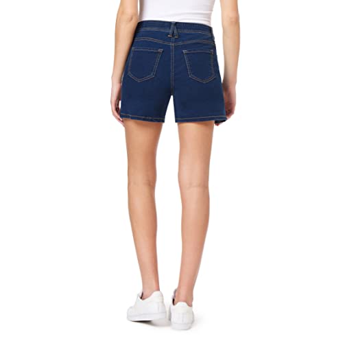 Angels Forever Young Women's 360 Sculpt Mid Thigh Shorts, Manhattan, 6