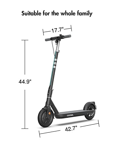 OKAI Neon Lite Electric Scooter for Adults, Commuter Electric Scooter, 15.5 MPH, 18.6 Miles, Lightweight Scooter Ambient Light, 600W Peak Power, UL Certification