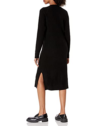 The Drop Women's Renata Rib Midi Dress, Heather Frost, 5X, Plus Size