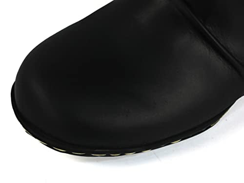 OSSTONE Moto Boots for Men Designer Fashion Zipper-up Leather Chukka Western Boots Casual Shoes OS-5008-1-H-Brown US 12