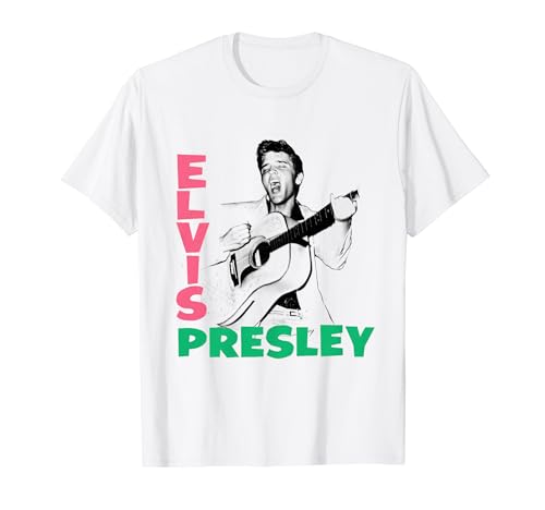 Elvis Presley Official 56 Record T-Shirt