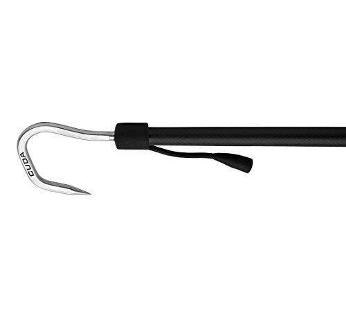 Cuda 8-Foot Carbon Fiber Fishing Gaff with 4-Inch Gaff Hook (18139)