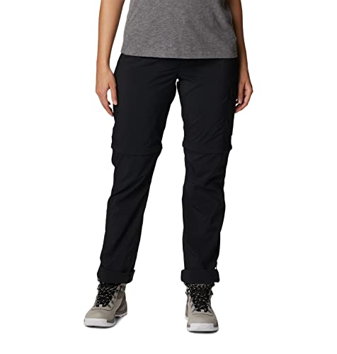 Columbia Women's Silver Ridge Utility Convertible Pant, Black, 14