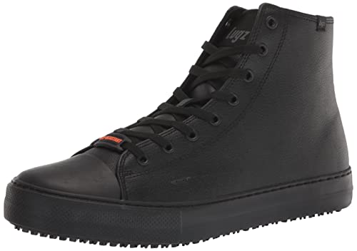 Lugz Men's Stagger Hi Slip-Resistant Work Shoe, Black, 13 M US
