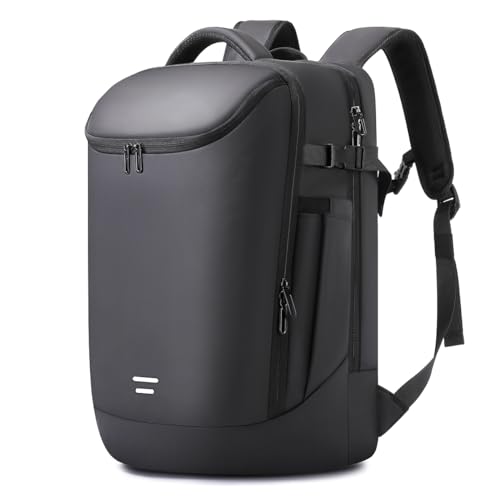 TANGCORLE Laptop Backpack for Women, 50L Carry On Backpack Men, Expandable Flight Approved Water Resistant Luggage with 3 Packing Cubes & USB Port, Travel Backpack Fits 17.3 Inch Notebook