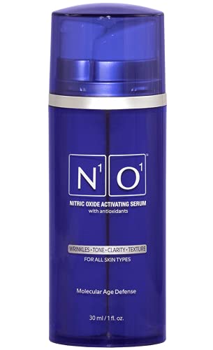 N1O1 Nitric Oxide Activating Serum with Antioxidants Wrinkel Repair Hydrating Serum For Face Pore Minimizer | Improves Skin Texture | Helps Dark Spots | 1 Fl Oz, 30ml