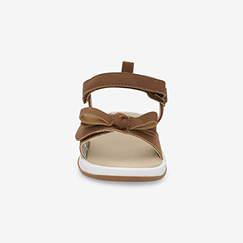 Stride Rite 360 Girls Delilah Sandal, Tan,5 Toddler
