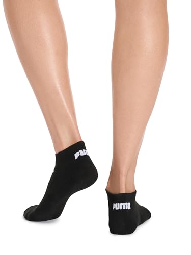 PUMA Women's P104660 Low Cut Socks 6-pack, White/Purple, 9-11