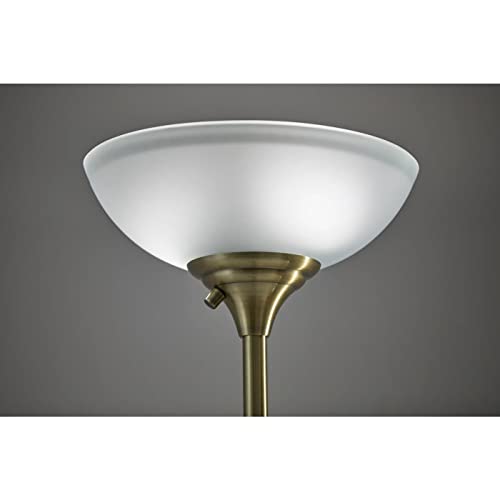 Adesso 4208-21 Bergen Torchiere, Lamp, Black