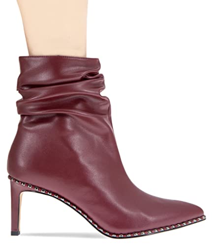 BCBGeneration Women's Manda Fashion Boot, Burgundy, 5