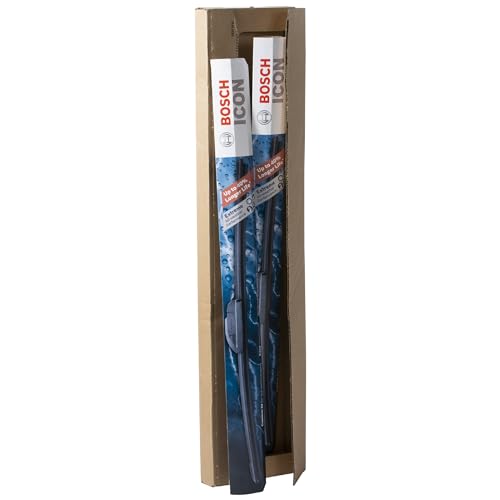 BOSCH 360 Complete Vehicle Wiper Blade Replacement - Includes Front Beam Blades (Pair) + Rear Wiper Blade (1) - 22"/21"/11" (B36012)