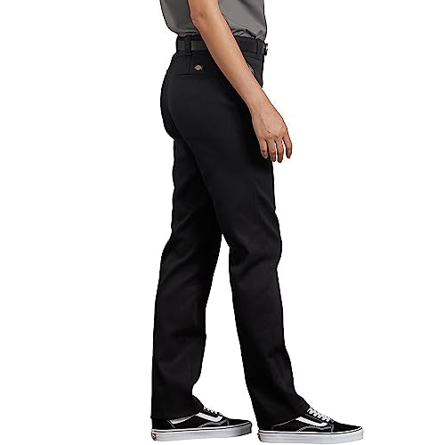 Dickies Women's Flex Slim Fit Work Pants Pants, -black, 2