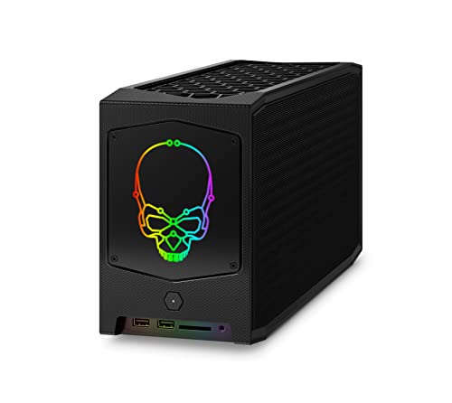 Intel NUC 11 Extreme Mini Desktop NUC11BTMi9 Black i9-11900KB 8-Core, 16GB RAM, 1TB PCIe SSD, UHD, WiFi 6, Bluetooth 5.2, Ethernet LAN (RJ-45), SD Card, Win10H with Hub