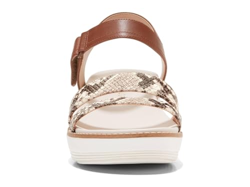 Cole Haan Women's Originalgrand Peyton Flatform Sandal, Denim Multi, 10