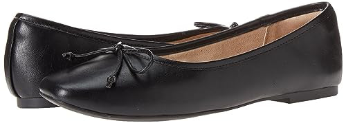 The Drop Women's Pepper Ballet Flat with Bow, Black, 12