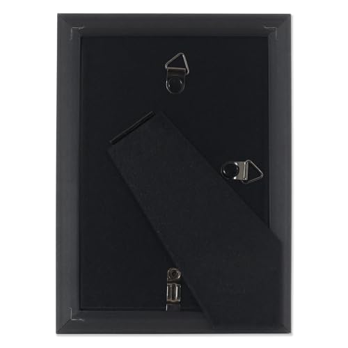 Lawrence Frames Classic Bead Picture Frame, 4x6, Black