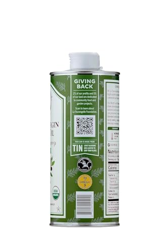 La Tourangelle, Organic Extra Virgin Olive Oil, Cold-Pressed High Antioxidant Picual Olives From Spain, 25.4 Fl Oz