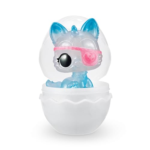 Rainbocorns Puppycorn Rescue (Husky) by ZURU, Collectible Plush, Stuffed Animal Girl Toys, Surprise Egg, Stickers, Syringe Slime, Ages 3+ for Girls, Children, 9.06 x 7.87 x 11.02 inches