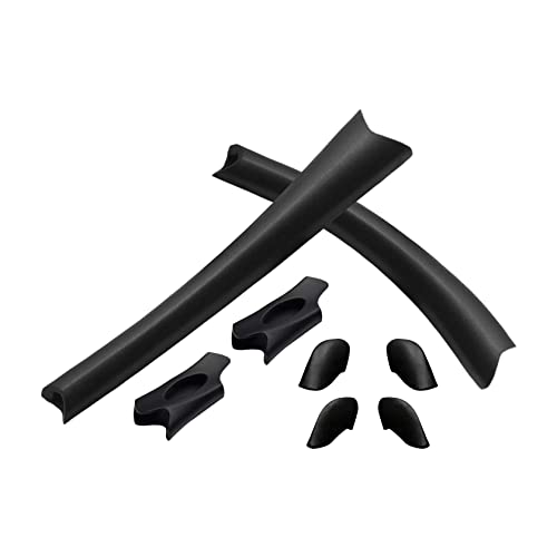TRUSHELL Replacement Rubber Kits for Oakley Flak Jacket XLJ OO9009 Sunglass - Green