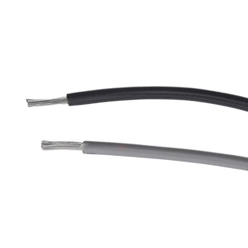 Attwood 5045-7 Bi-Color Combination 1-Mile Sidelights — Deck Mount — for Boats Up to 39.4 Feet, 7-Inch Hard Wire Lead, Black Housing
