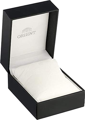 Orient Watches for Men '2nd Gen. Bambino Ver. 2' Contemporary Classic Dress Watch for Men, Japanese Automatic Stainless Steel Mens Watch with Leather Band
