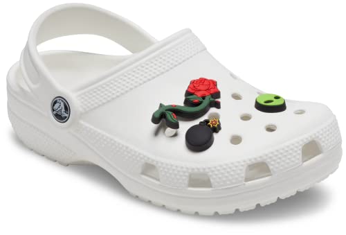 Crocs unisex adult Jibbitz 3-pack | Jibbitz for Crocs Shoe Charms, Bomb Alien, Small US