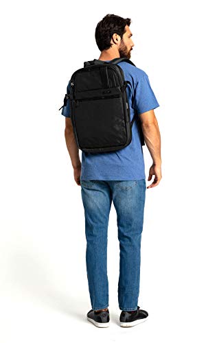 Duchamp Getaway Expandable Carry-On Backpack Suitcase (Black)