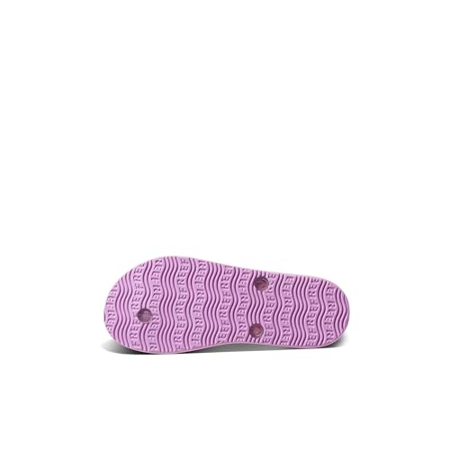 Reef Girls Kids Charming Sandal, Oasis, 1 Big
