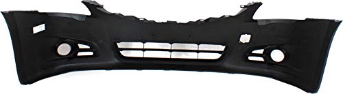 Evan Fischer Front Bumper Cover Compatible with 2010-2012 Nissan Altima, Sedan, Primed