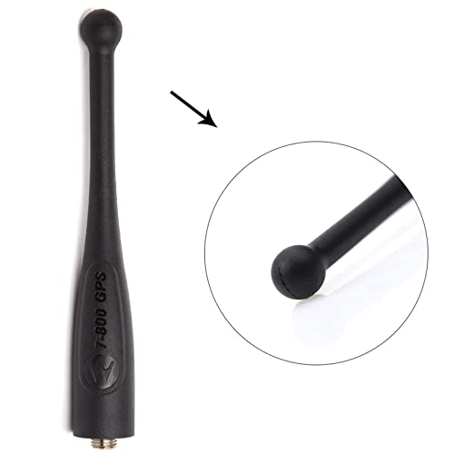 Antenna for Motorola APX 6000 Radio Short Antenna APX 6000XE APX 4000 APX 7000 8000XE Stubby Antenna 764-870 MHz Single Band 7-800 with GPS NAR6595A(1 Pack)