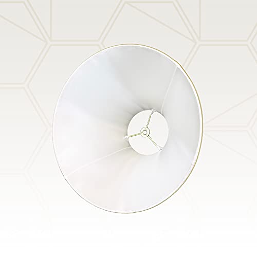 Royal Designs, Inc. Empire Lamp Shade, BS-706-12LNBG-2, Linen Beige, 4.5 x 12 x 7.5, Set of 2