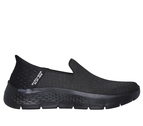 Skechers Women's Hands Free Slip-Ins Go Walk Flex-Relish Sneaker, Navy, 10 Narrow