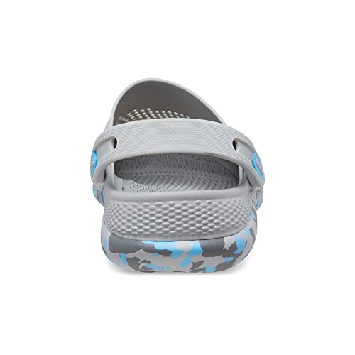 Crocs Unisex LiteRide 360 Clogs, Light Grey/Slate Grey, 10 Men/12 Women