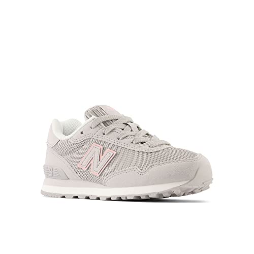 New Balance 515 V1 Lace-Up Sneaker, Pink/Vintage Indigo, 2 US Unisex Little Kid