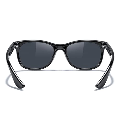 MERRY'S Unisex Kids Polarized Sunglasses for kids Children Polarized Retro Sunglasses Age 3-12