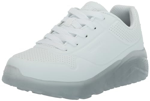 Skechers Boy's Uno Ice Sneaker, Red, 3.5 Big Kid