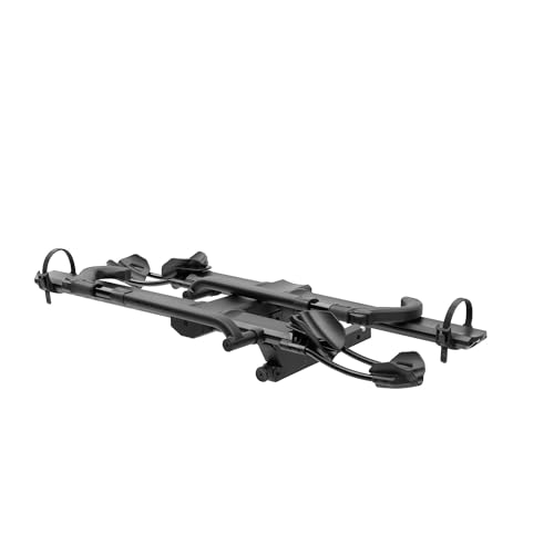 KUAT NV Base 2.0-1.25" Hitch-Mounted 2-Bike Rack | Mountain Bike, Road Bike, Gravel Bike, or E-Bike Compatible Hitch Rack | No-Tool Install | Pivot System | All-Metal Robust Construction