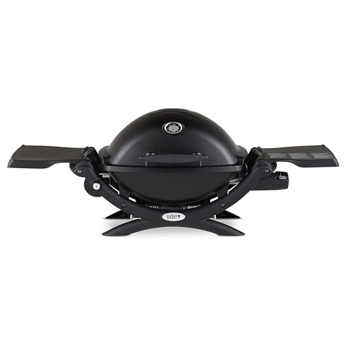 Weber Q1200 Liquid Propane Grill, Black