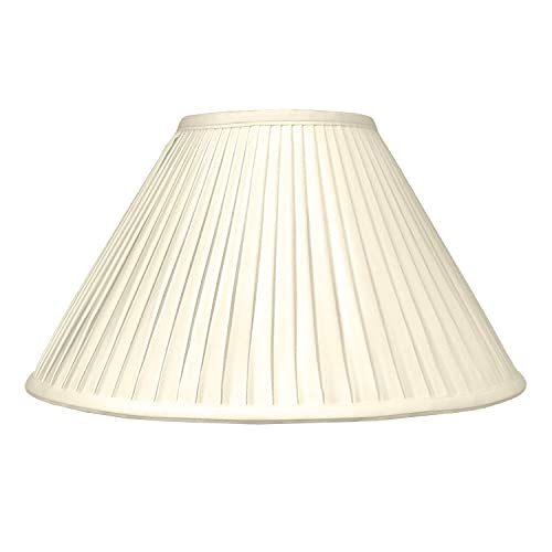 Royal Designs "Coolie Empire Side Pleat Basic Lamp Shade, Beige, 4.5"" x 12"" x 7.5""" (BS-727-12BG)