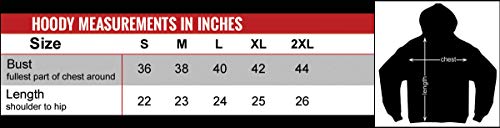 Hot Leathers Women's Live, Love, Ride and Roses Hooded Sweatshirt (Black, Small)