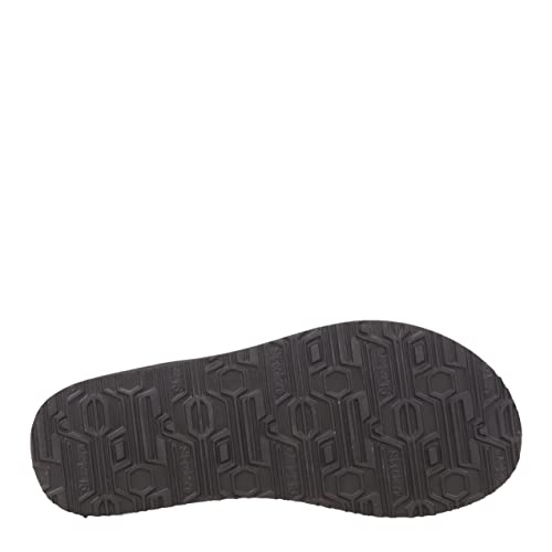 Skechers Women's Meditation-Sweet Rock Flip-Flop, Blk/blk, 5