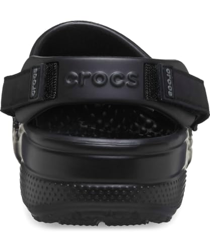 Crocs Men's Yukon Vista II LiteRide Clogs, Black/Slate Grey, 7