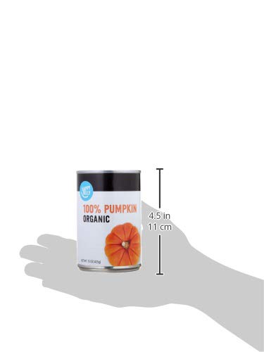 Amazon Brand – Happy Belly Organic 100% Pumpkin, 15 ounce (Pack of 12)