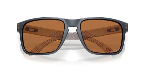 Oakley Men's OO9238 Fives Squared Rectangular Sunglasses, SI Matte Black/Prizm Grey, 54 mm