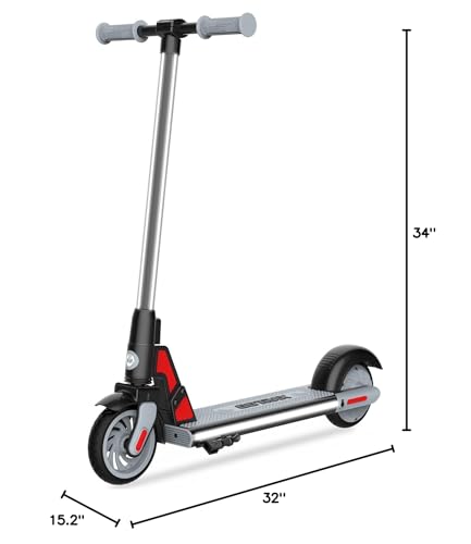Gotrax GXL V2 Electric Scooter, 8.5" Solid Tire, Max 9 Mile and 15.5Mph Speed Power by 250W Motor, Lightweight 25.95lb and Cruise Control, Aluminum Alloy Frame Foldable Escooter for 13+ Teens Adults