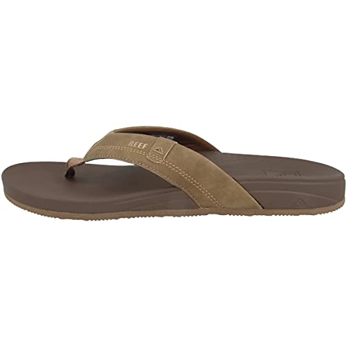 Reef Men's Cushion Spring Flip-Flop, Bronze, 6