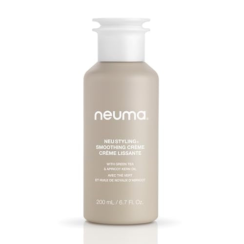 NEUMA Neu Styling Smoothing Crème 6.7 Fl. Oz. Anti-Frizz Styling Cream with Lavender, Mandarin & Vanilla Scent, Hair Smoothing Cream