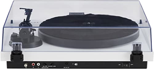 Crosley C6B-BK Belt-Drive Bluetooth Turntable Record Player with Adjustable Tone Arm, Black