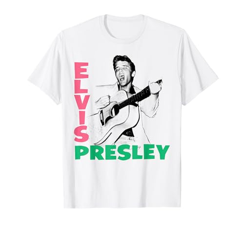 Elvis Presley Official 56 Record T-Shirt