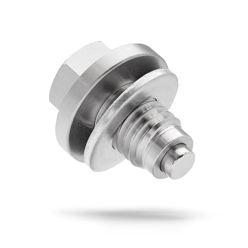 Votex - Made in USA - M12 X 1.75 Magnetic Engine Oil Drain Plug fits Buick, Chevrolet, Cadillac, Ford, GMC - Stainless Steel - Part Number DP002